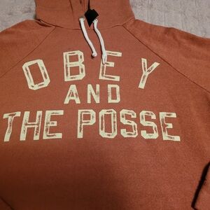Obey Brown Sweatshirt Varsity Style